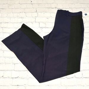NWT Navy & Black GAP Straight Leg Trousers / Dress Pants (Women’s 6)